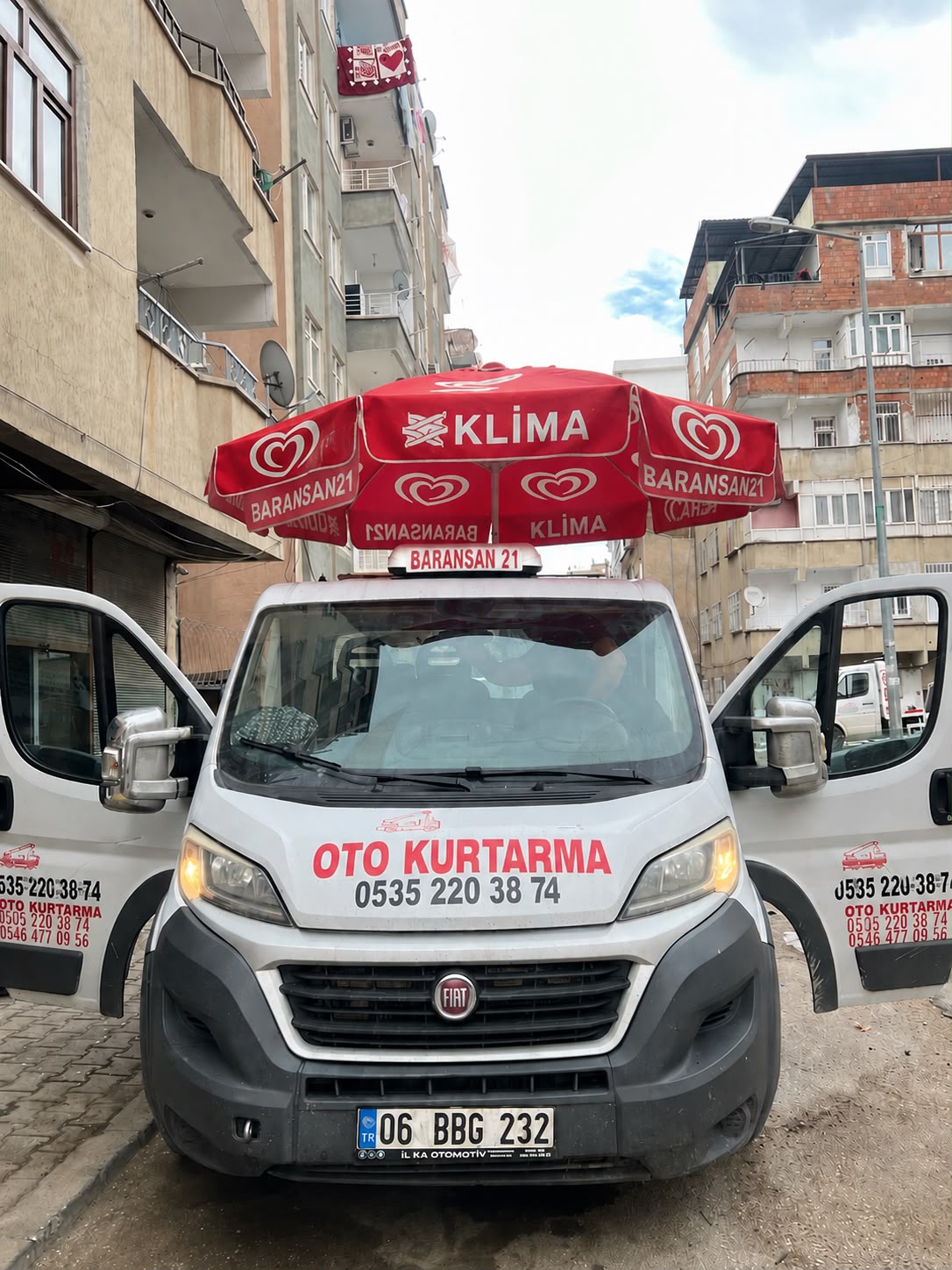 Baransan 21 oto kurtarma çekici aracı