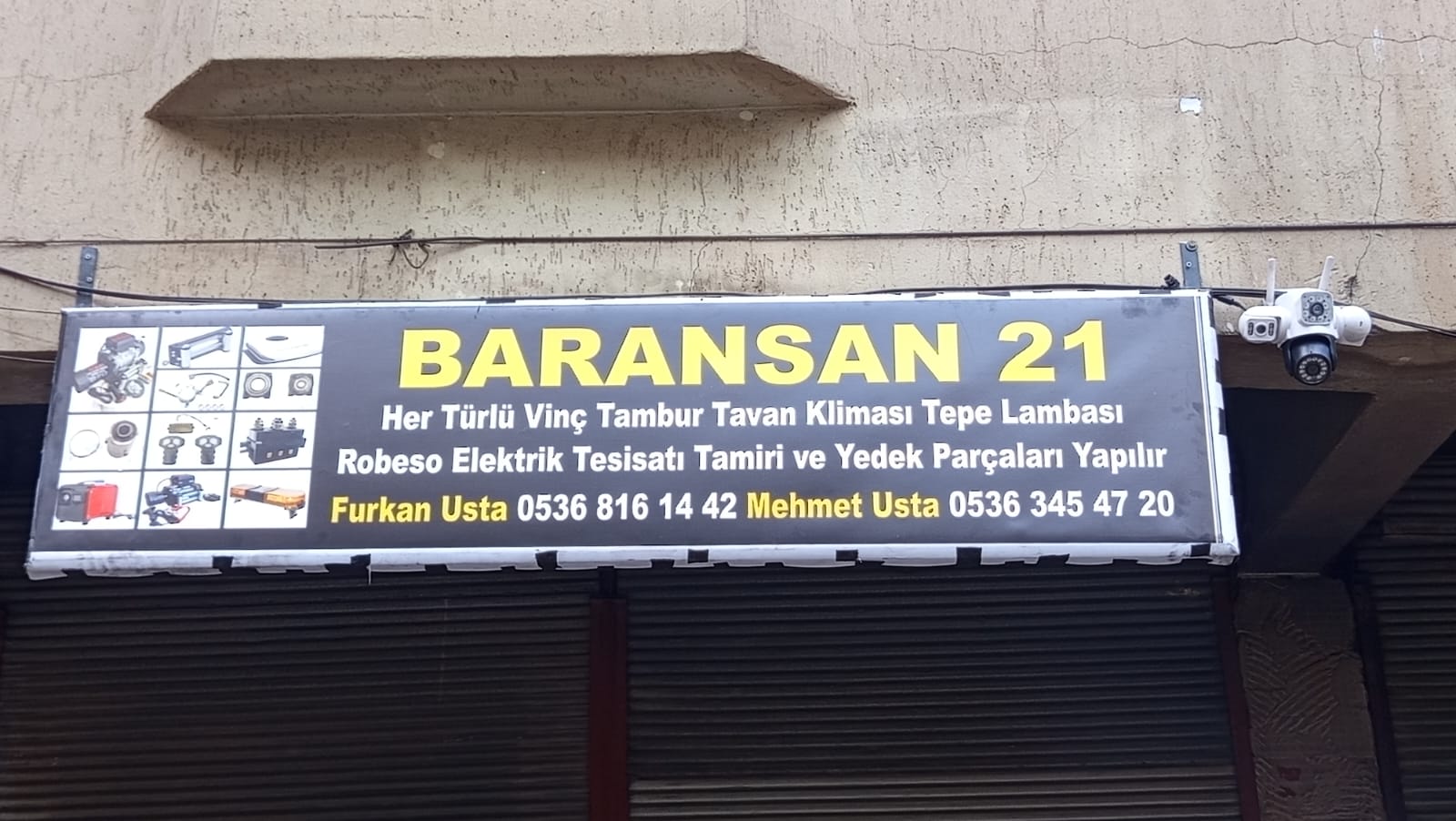 Baransan 21 mağaza tabelası Diyarbakır