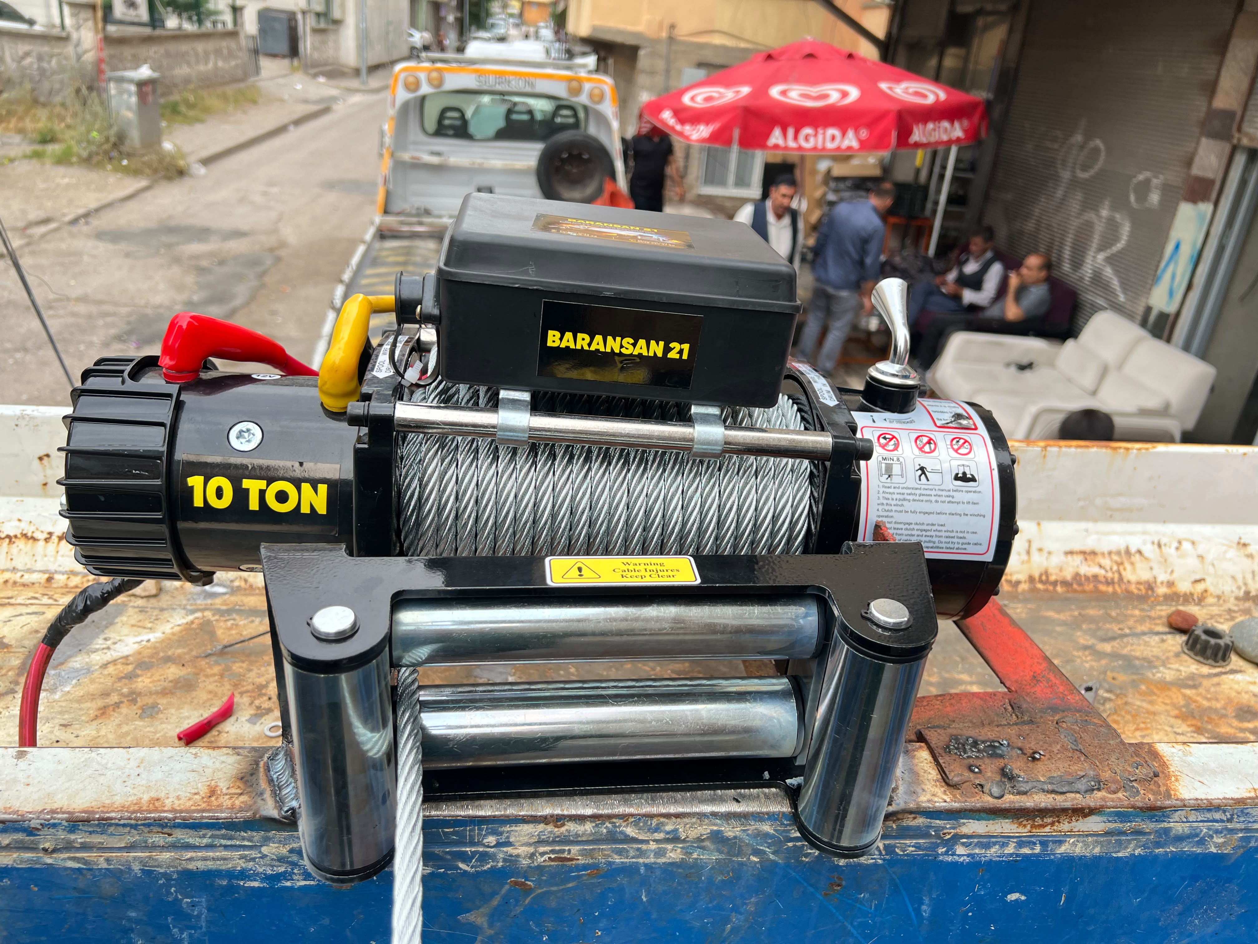 Baransan 21 vinç tambur 10 ton